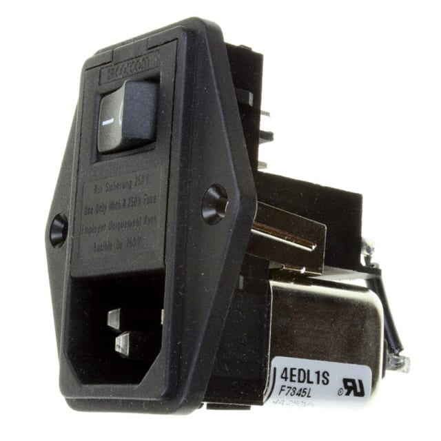 4EDL1SC TE Connectivity Corcom Filters  Módulos de entrada de energía (PEM)